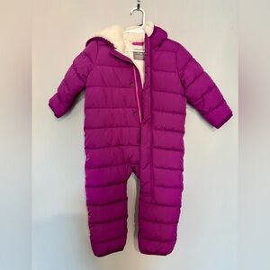 Primary puffer snowsuit